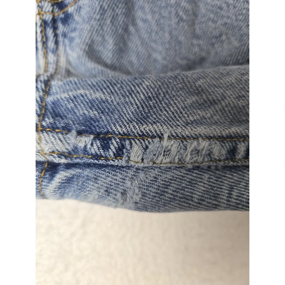 Levis 550 Mens Jeans Size 31 x32 Relaxed Fit Tapered Legs Orange Tab Cotton Blue